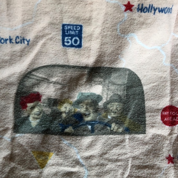 NICK&NORA LUCY CAR ROAD TRIP PJS, SZ L, MADE IN U.S, GUC-NO STAINS, VERY POPULAR - Picture 5 of 16